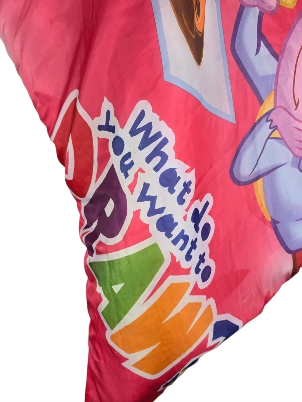 Nickelodeon Y2k 2010 Dora The Explorer Boots Pink Kids Sleeping Bag